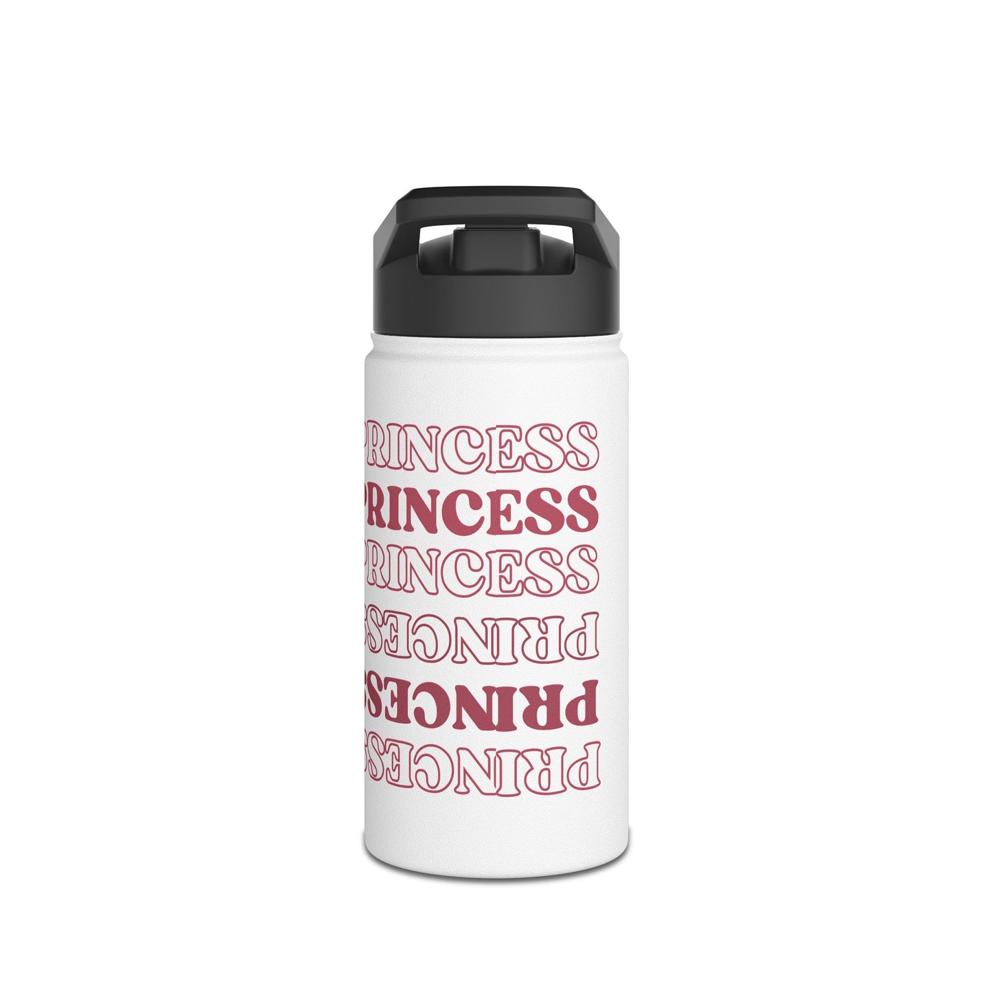 PRINCESS Stainless Steel Water Bottle, Standard Lid